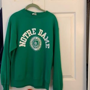 Champion Notre Dame crewneck